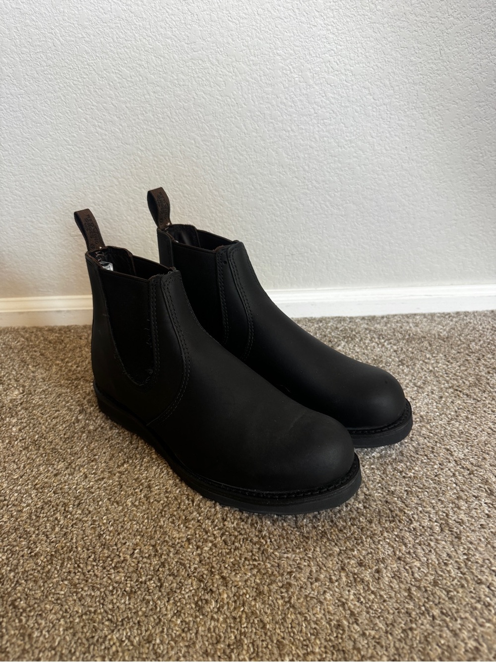 Brand New- Red Wing Shoes Black Chelsea Boots